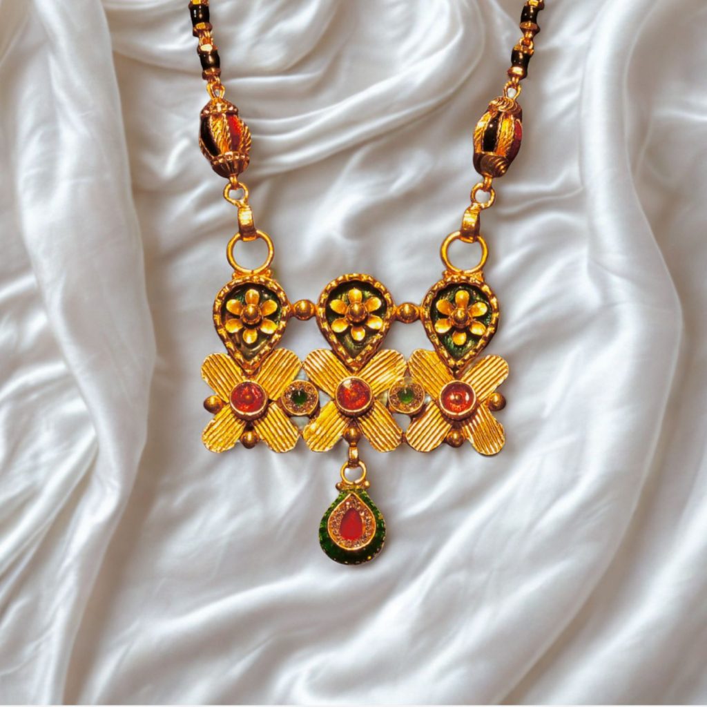 gold mangalsutra 22